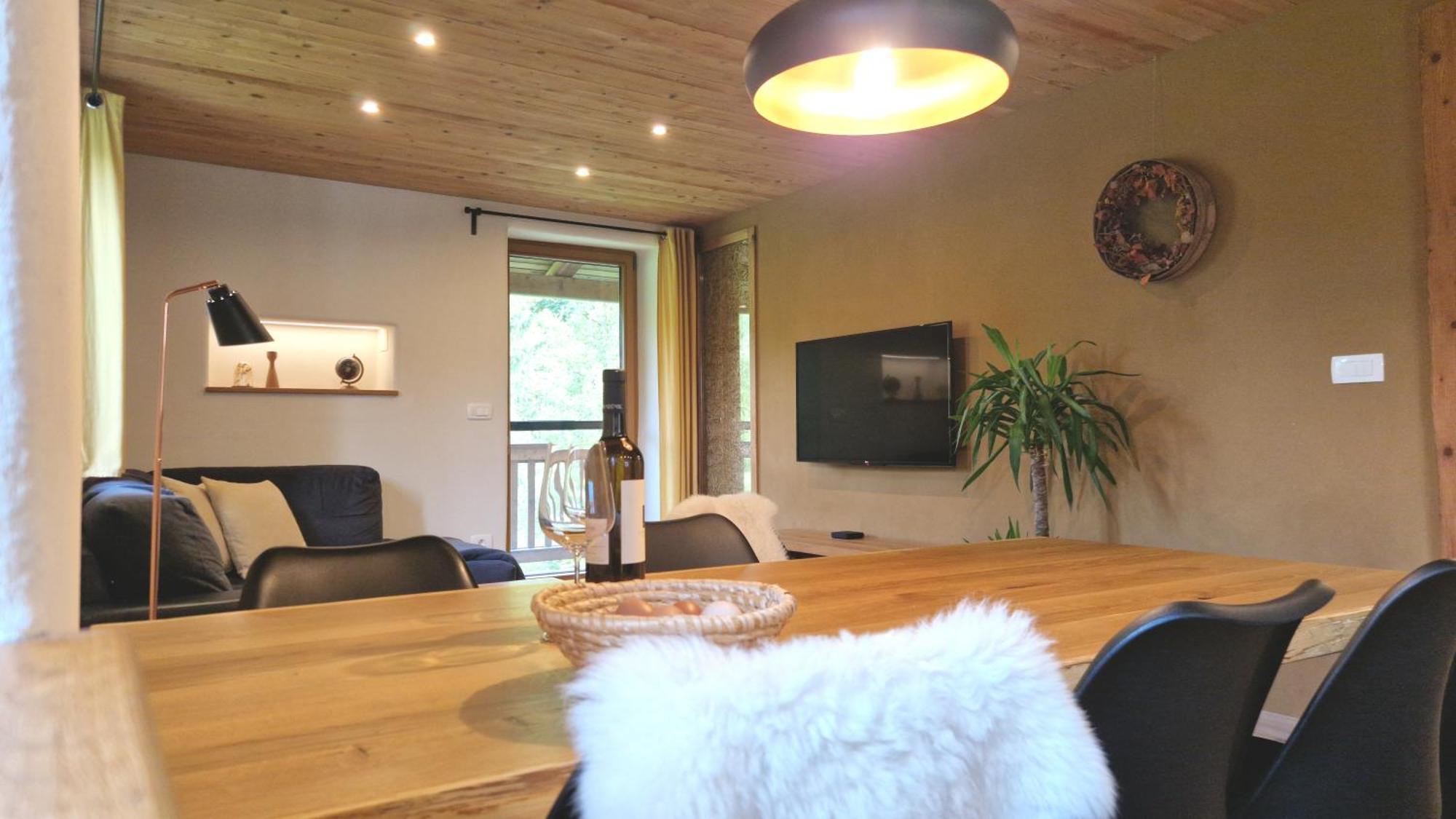 Ecohouse Furlan - Apartment Pinja コバリード エクステリア 写真